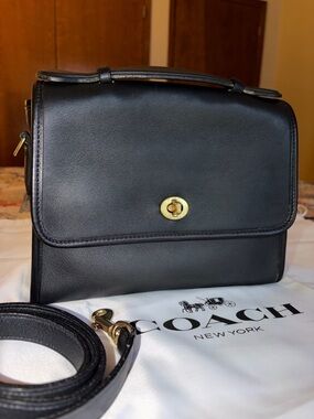 Vintage Coach Court Bag